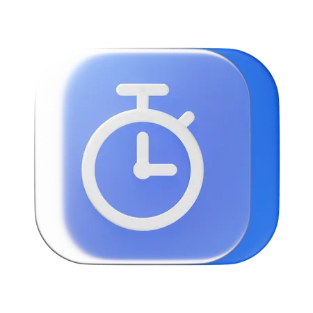 Stop Watch  3D Icon