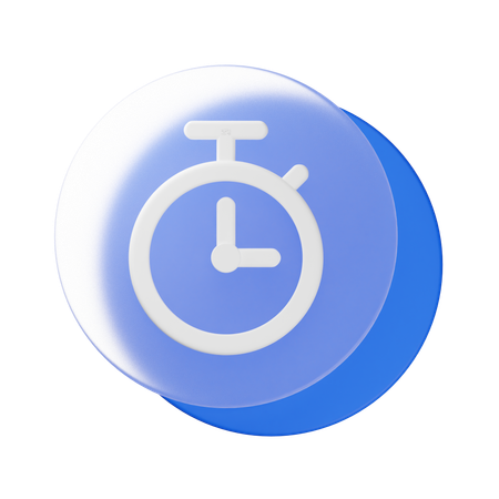 Stop Watch  3D Icon