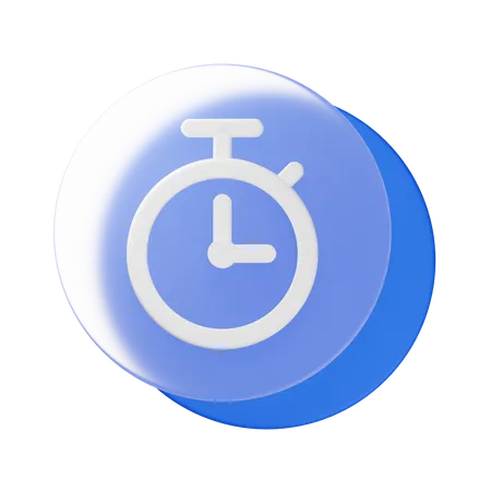 Stop Watch  3D Icon