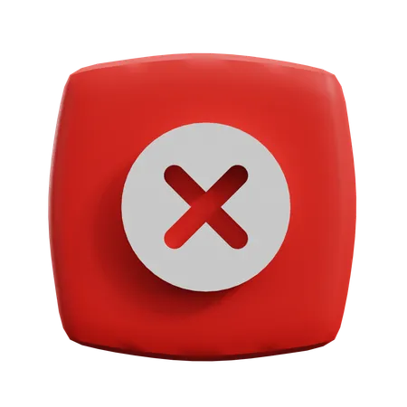 Stoppen  3D Icon