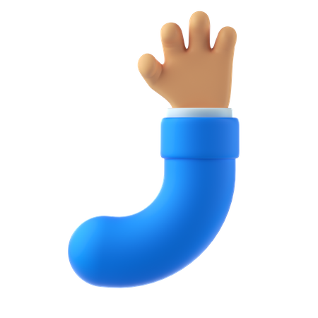 Stopp-Geste  3D Icon