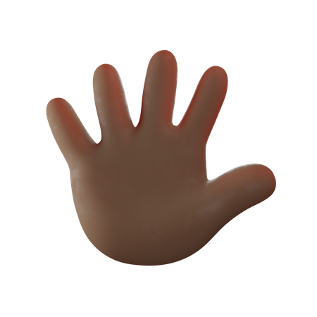 Stopp-Handbewegung  3D Icon