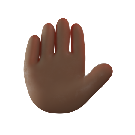 Stopp-Handbewegung  3D Icon