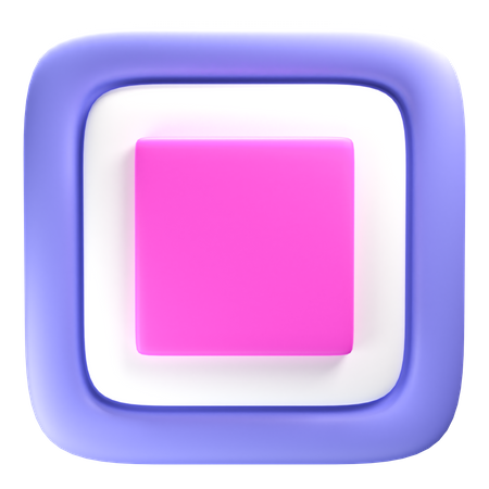 Stopptaste  3D Icon