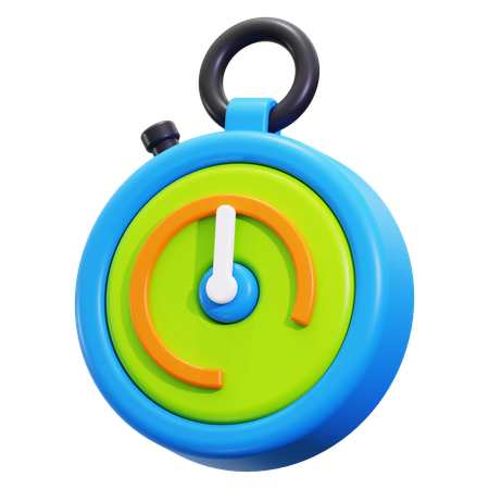 Stoppuhr  3D Icon