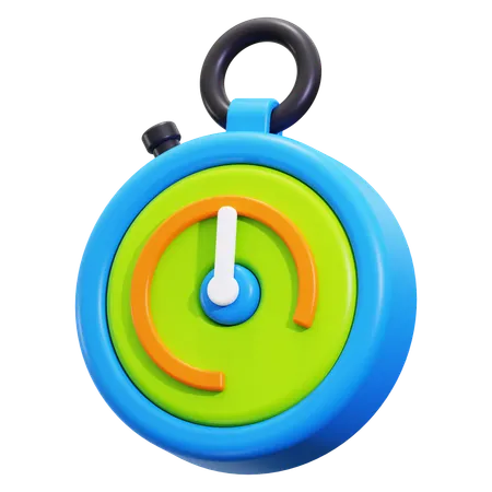 Stoppuhr  3D Icon