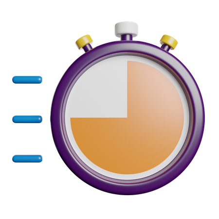 Stoppuhr  3D Icon