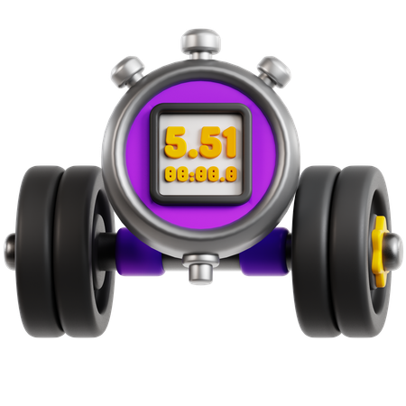 Stoppuhr  3D Icon