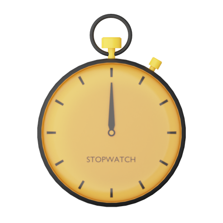 Stoppuhr  3D Icon