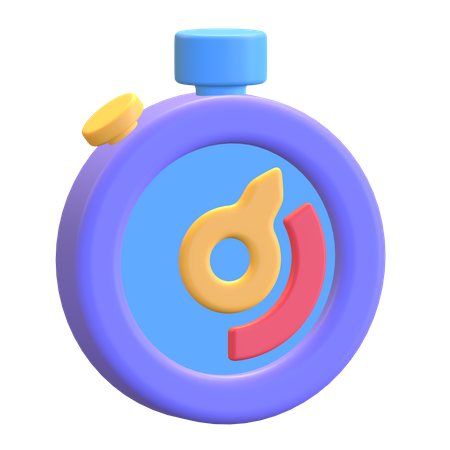 Stoppuhr  3D Icon