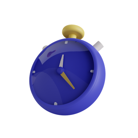 Stoppuhr  3D Icon