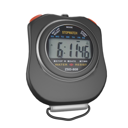 Stoppuhr  3D Icon