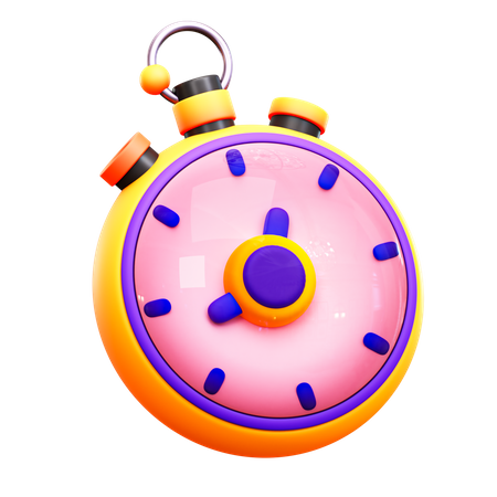 Stoppuhr  3D Icon