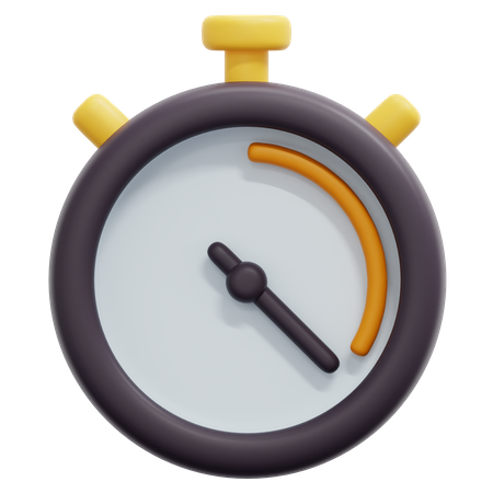 Stoppuhr  3D Icon