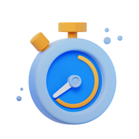 Stoppuhr  3D Icon