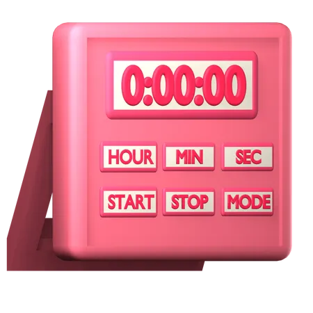 Stoppuhr  3D Icon