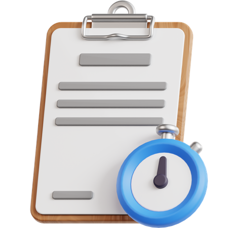 Stopwatch  3D Icon