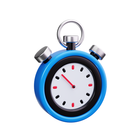 Stopwatch  3D Icon