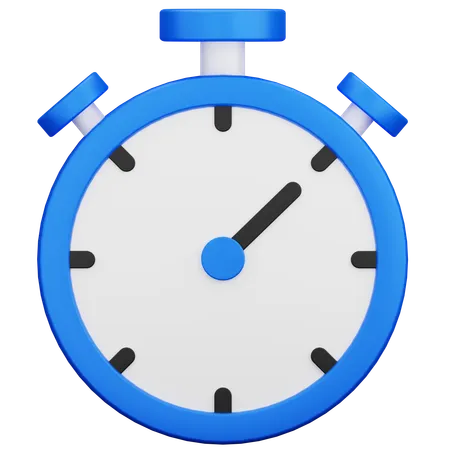 Stopwatch  3D Icon