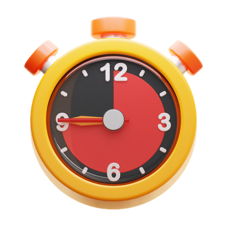 STOPWATCH  3D Icon