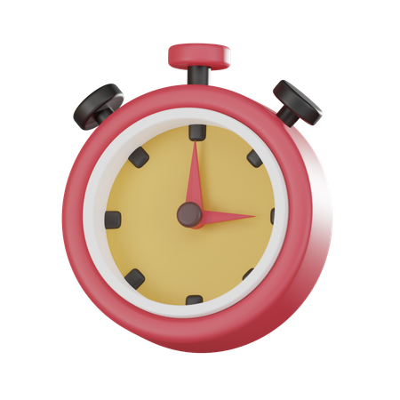 Stopwatch  3D Icon