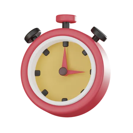 Stopwatch  3D Icon