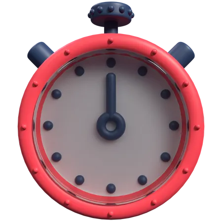 Stopwatch  3D Icon