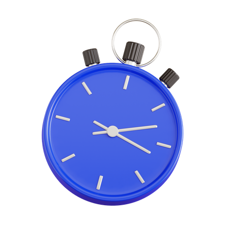 Stopwatch  3D Icon