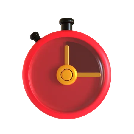 Stopwatch  3D Icon