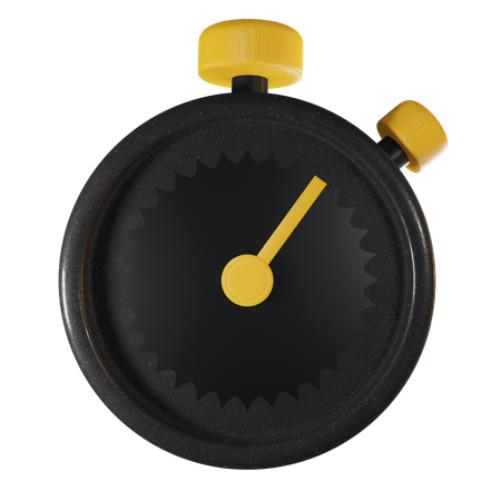 Stopwatch  3D Icon