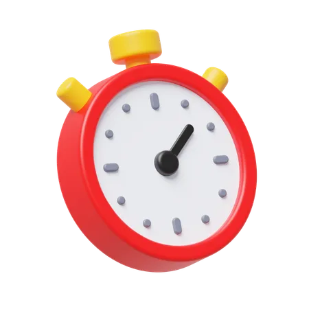 Stopwatch  3D Icon