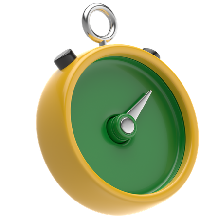 Stopwatch  3D Icon