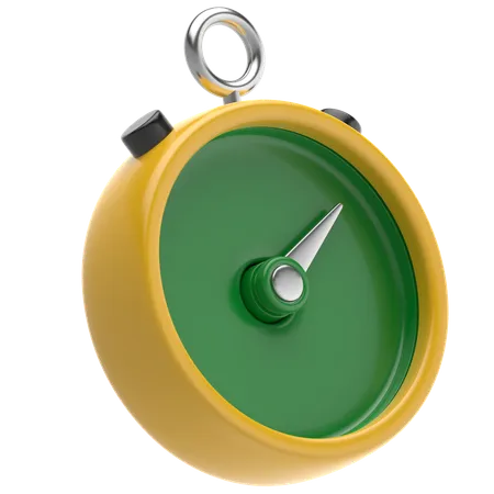 Stopwatch  3D Icon