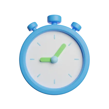 Stopwatch  3D Icon