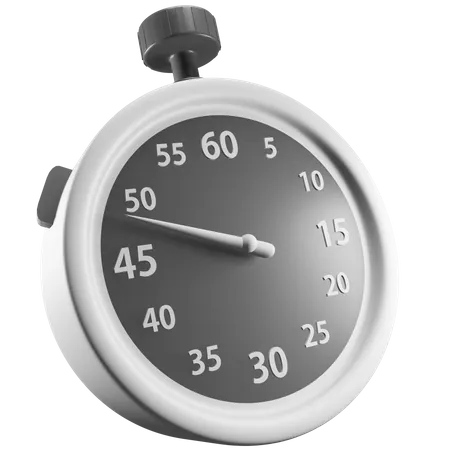 Stopwatch  3D Icon