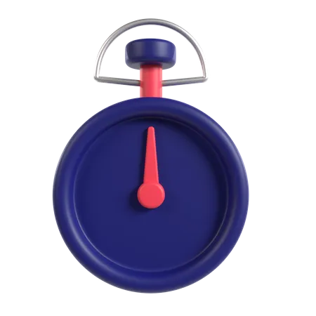 Stopwatch  3D Icon