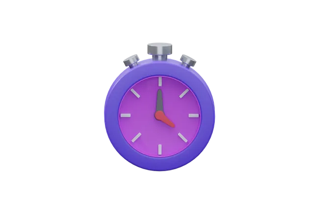 Stopwatch  3D Icon