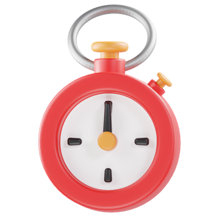 Stopwatch  3D Icon