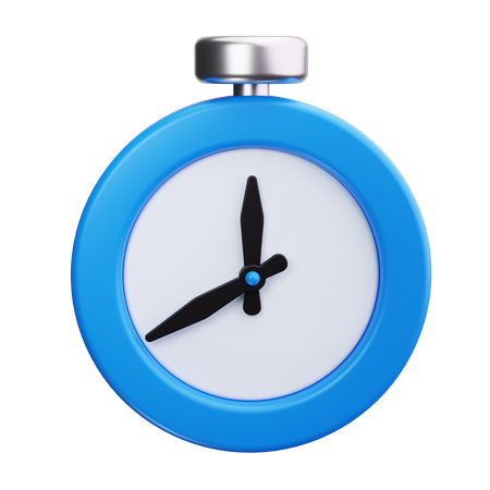 Stopwatch  3D Icon