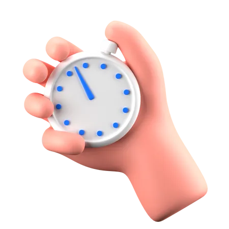 Stopwatch  3D Icon