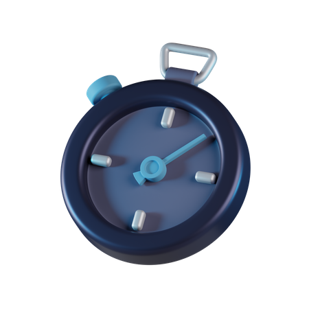 Stopwatch  3D Icon