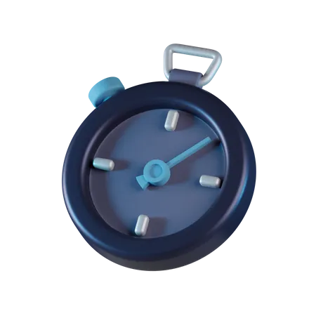 Stopwatch  3D Icon