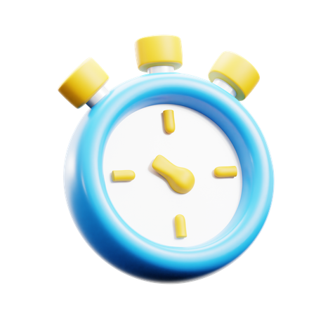 Stopwatch  3D Icon