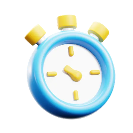 Stopwatch  3D Icon