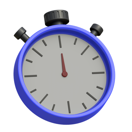 Stopwatch  3D Icon