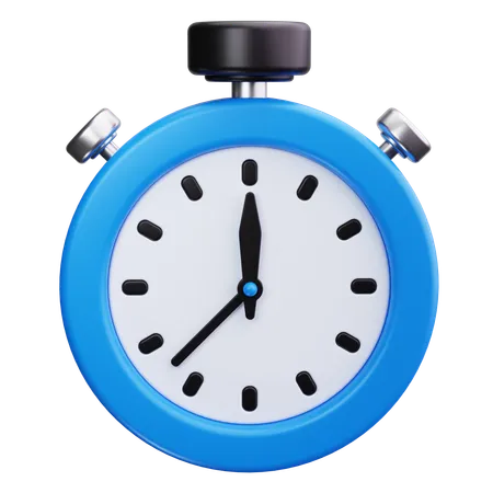 Stopwatch  3D Icon