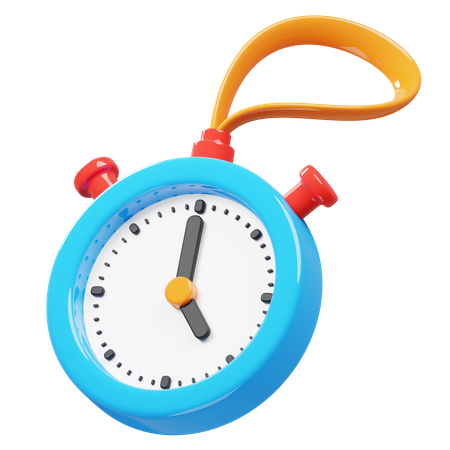 Stopwatch  3D Icon