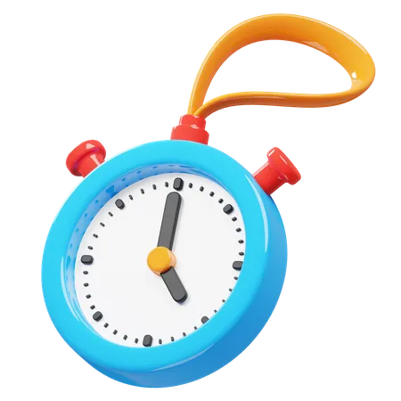 Stopwatch  3D Icon