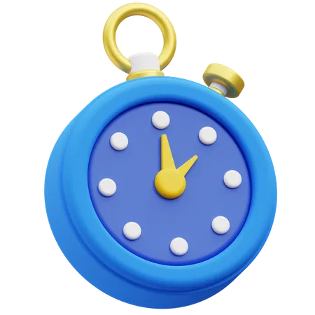 Stopwatch  3D Icon