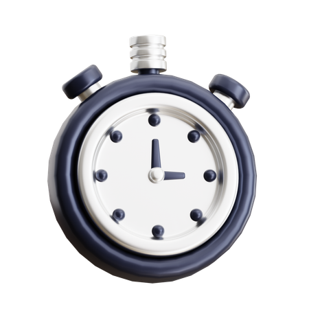 Stopwatch  3D Icon